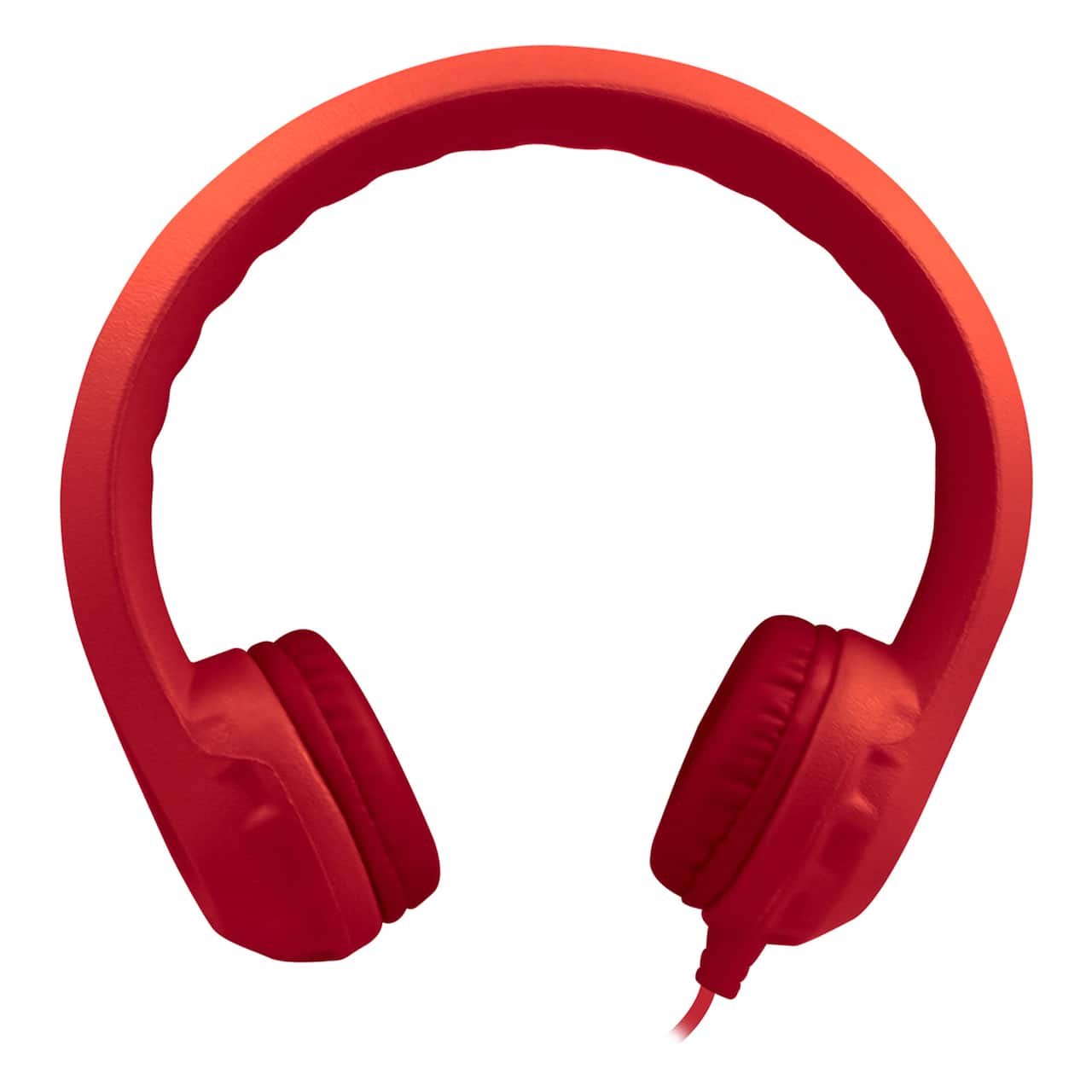 HamiltonBuhl® Flex-Phones™ Red Indestructible Foam Headphones